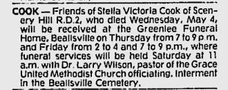Stella V. Cook
